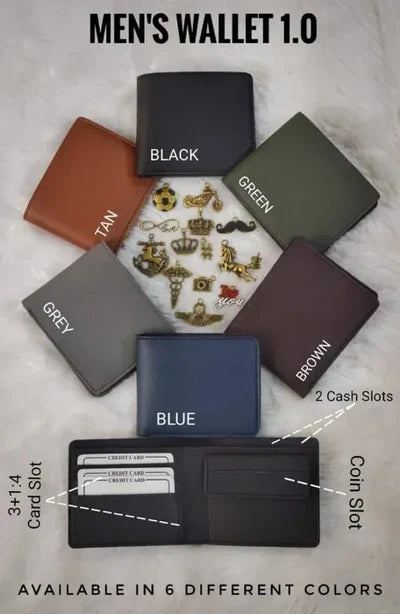 Men's Wallet Imported Leather