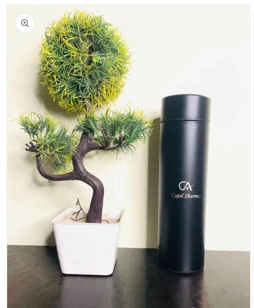 Temperature Bottle - Black (With Symbol) - Gift Better
