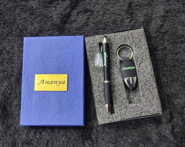 LED Pen & Keychain Combo