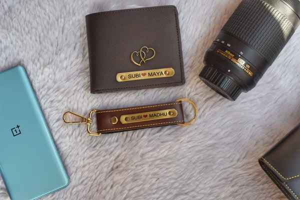 Men's Wallet & Keychain 1.0 Combo