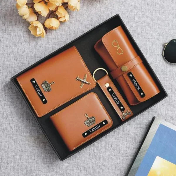 4 Piece Combo For Him (Metal Name Plate Edition) - Gift Better