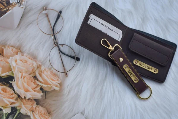 Men's Wallet & Keychain 1.0 Combo