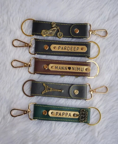 PU Leather Keychain