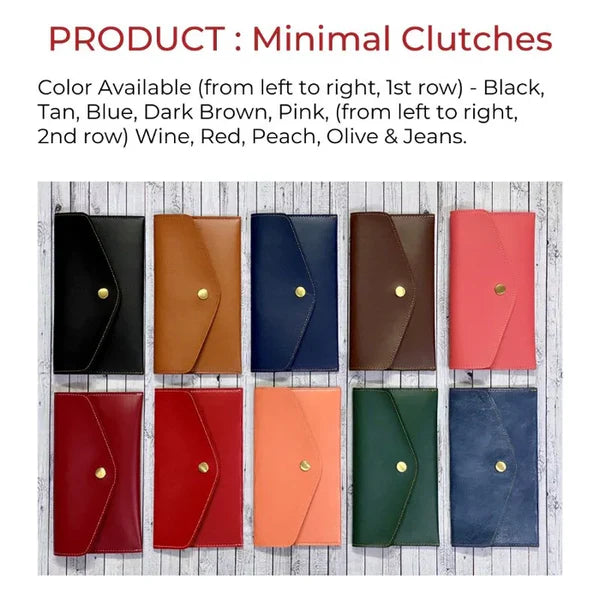 Men's Wallet 2.0 & Minimal Clutch Combo