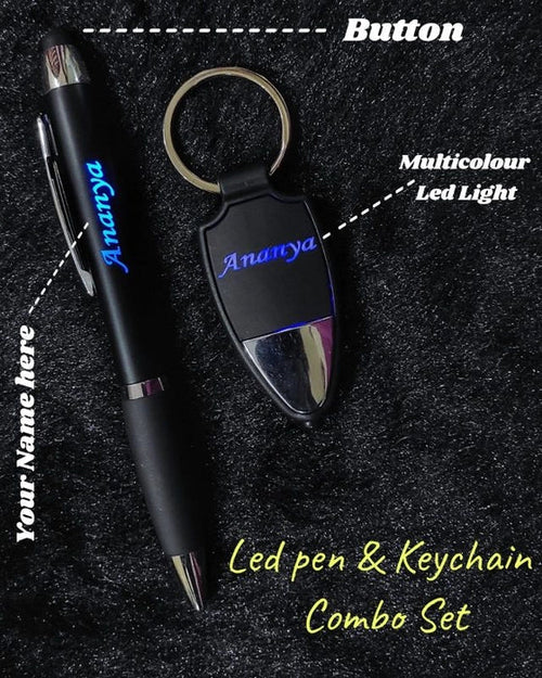 LED Pen & Keychain Combo