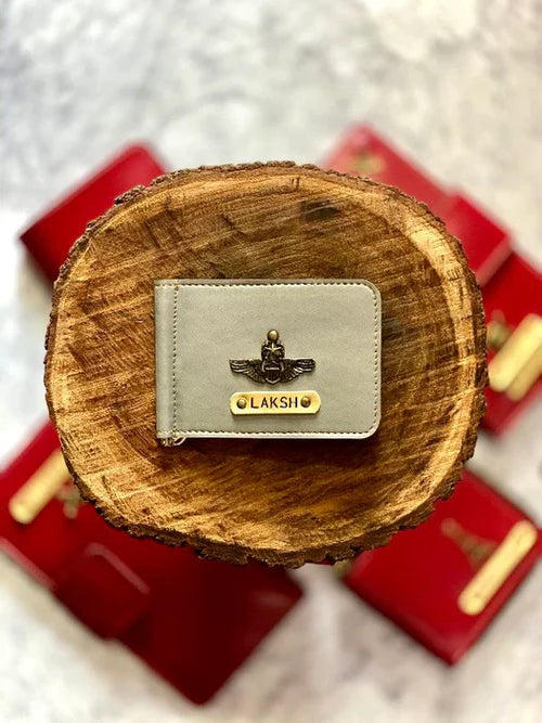 Money Clip Wallet Personalized