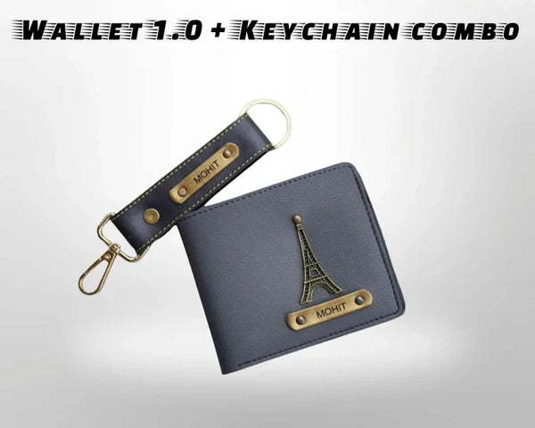 Men's Wallet & Keychain 1.0 Combo