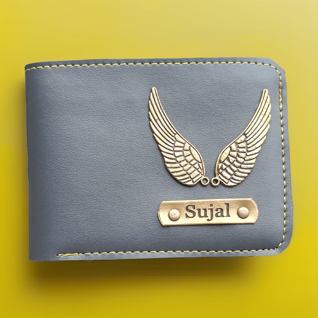 Men's Wallet Faux Vegan Leather