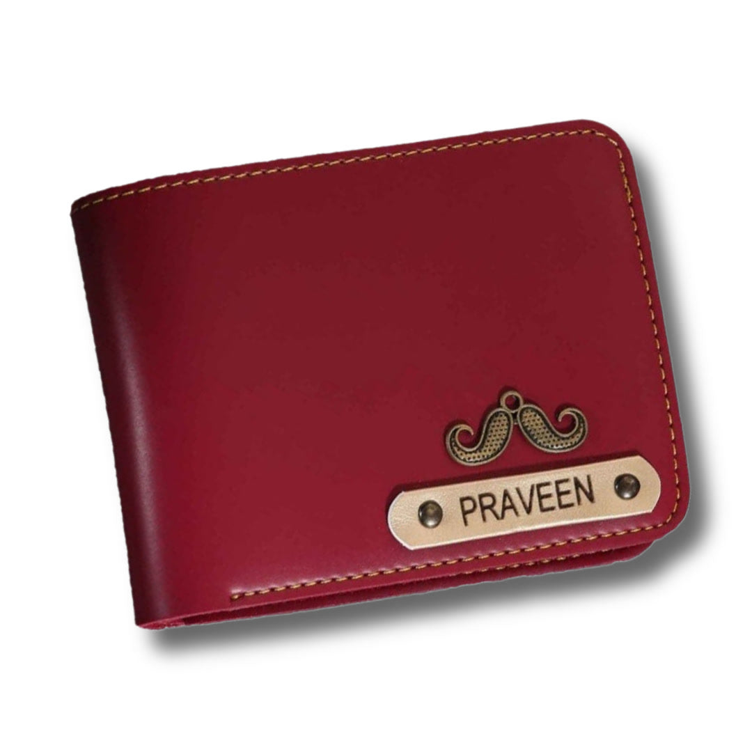 Men's Wallet Faux Vegan Leather